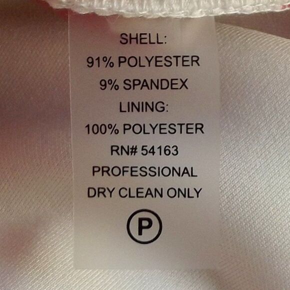 CALVIN KLEIN Dress, 10, Multicolor Stripes, Sleeveless, Neoprene Scuba - Picture 12 of 12